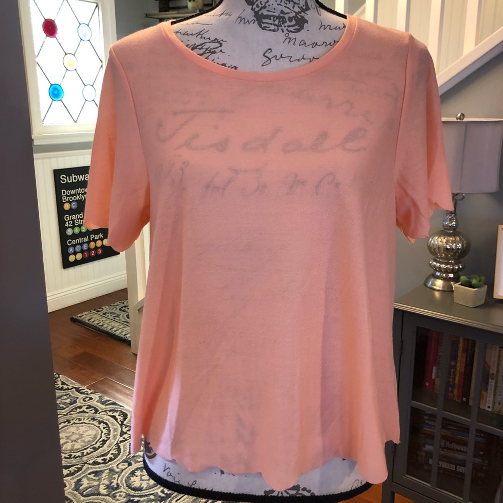 Perfect peach Topshop T